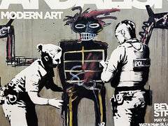 Banksy バンクシー 「Vandalism as Modern Art」 Banksy-VandalismPoster_BTS_-