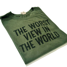 Load image into Gallery viewer, BANKSY &#39;The Worst View in the World&#39; (2020) Screen Print Original &quot;Walled Off Hotel&quot; T-shirt (XL)