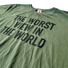 Load image into Gallery viewer, BANKSY &#39;The Worst View in the World&#39; (2020) Screen Print Original &quot;Walled Off Hotel&quot; T-shirt (XL)