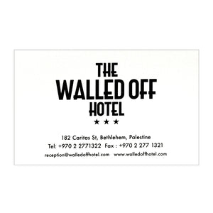 BANKSY 'The Worst View in the World' (2020) Screen Print Original "Walled Off Hotel" T-shirt (XL)