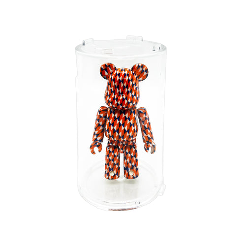MINDZAI 'Be@rbrick Display' Cylindrical Acrylic 100% display - Signari Gallery 