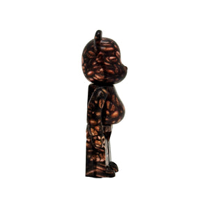 BE@RBRICK 'Jellybean: Coffee Bean' (2022) 100% Designer Art Figure w/Display