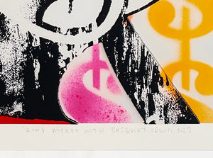 BEN ALLEN 'King Mickey w/Crown 2' 3D Constructed Print - Signari Gallery 