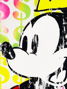 BEN ALLEN 'King Mickey w/Crown 2' 3D Constructed Print - Signari Gallery 
