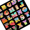 BEN EINE 'Circus Alphabet' (2017) Framed Hand-Signed Lenticular Card (black) - Signari Gallery 