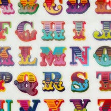 Load image into Gallery viewer, BEN EINE &#39;Circus Alphabet&#39; (2017) Framed Hand-Signed Lenticular Card (white) - Signari Gallery 