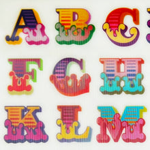 Load image into Gallery viewer, BEN EINE &#39;Circus Alphabet&#39; (2017) Framed Hand-Signed Lenticular Card (white) - Signari Gallery 