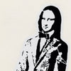 BLEK LE RAT 'Mona Lisa' (2006) Framed RARE Vintage Oversized Sticker - Signari Gallery 