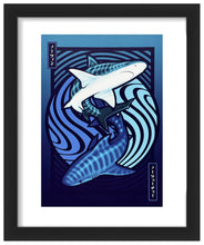 Load image into Gallery viewer, BRAD KLAUSEN &#39;No Fin, No Future&#39; (2018) Limited Edition (framed) Event Card