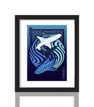 Load image into Gallery viewer, BRAD KLAUSEN &#39;No Fin, No Future&#39; (2018) Limited Edition (framed) Event Card