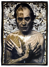 Load image into Gallery viewer, BRIAN EWING 'Buffalo Bill' (2017) Rare Lightweight Polar Fleece Blanket/Throw