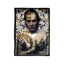 Load image into Gallery viewer, BRIAN EWING 'Buffalo Bill' (2017) Rare Lightweight Polar Fleece Blanket/Throw