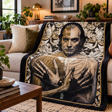 Load image into Gallery viewer, BRIAN EWING 'Buffalo Bill' (2017) Rare Lightweight Polar Fleece Blanket/Throw