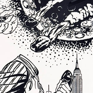 BUSTART 'Lost' (2024) Unique Hand-Signed Screen Print - Signari Gallery 
