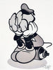 BUSTART 'Mr. Pop' (2024) Embossed AP Screen Print (mono) - Signari Gallery 