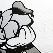 Load image into Gallery viewer, BUSTART &#39;Mr. Pop&#39; (2024) Embossed AP Screen Print (mono) - Signari Gallery 