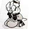 BUSTART 'Mr. Pop' (2024) Embossed AP Screen Print (mono) - Signari Gallery 