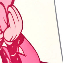Load image into Gallery viewer, BUSTART &#39;Mr. Pop&#39; (2024) Embossed AP Screen Print (pink) - Signari Gallery 