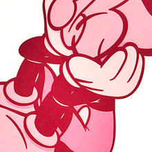Load image into Gallery viewer, BUSTART &#39;Mr. Pop&#39; (2024) Embossed AP Screen Print (pink) - Signari Gallery 