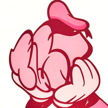 Load image into Gallery viewer, BUSTART &#39;Mr. Pop&#39; (2024) Embossed AP Screen Print (pink) - Signari Gallery 