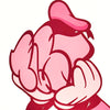 BUSTART 'Mr. Pop' (2024) Embossed AP Screen Print (pink) - Signari Gallery 