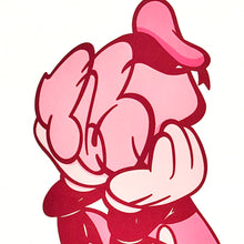 Load image into Gallery viewer, BUSTART &#39;Mr. Pop&#39; (2024) Embossed AP Screen Print (pink) - Signari Gallery 
