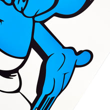 Load image into Gallery viewer, BUSTART 'Smurf Face' (2019) Rare Artist Proof Screen Print