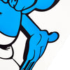 BUSTART 'Smurf Face' (2019) Rare Artist Proof Screen Print