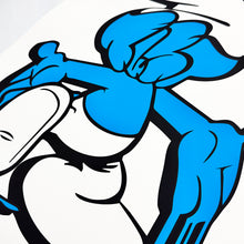 Load image into Gallery viewer, BUSTART 'Smurf Face' (2019) Rare Artist Proof Screen Print
