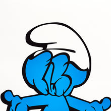 Load image into Gallery viewer, BUSTART 'Smurf Face' (2019) Rare Artist Proof Screen Print