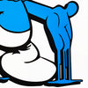 BUSTART 'Smurf Face' (2019) Rare Hand-Signed Screen Print