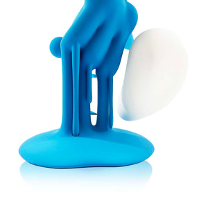 BUSTART 'Smurfface' (blue) Designer Resin/Vinyl Figure - Signari Gallery 