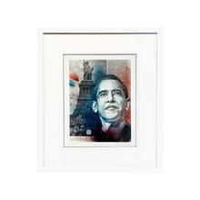 Load image into Gallery viewer, C215 'Obama' (2020) RARE Custom Framed Giclée Print