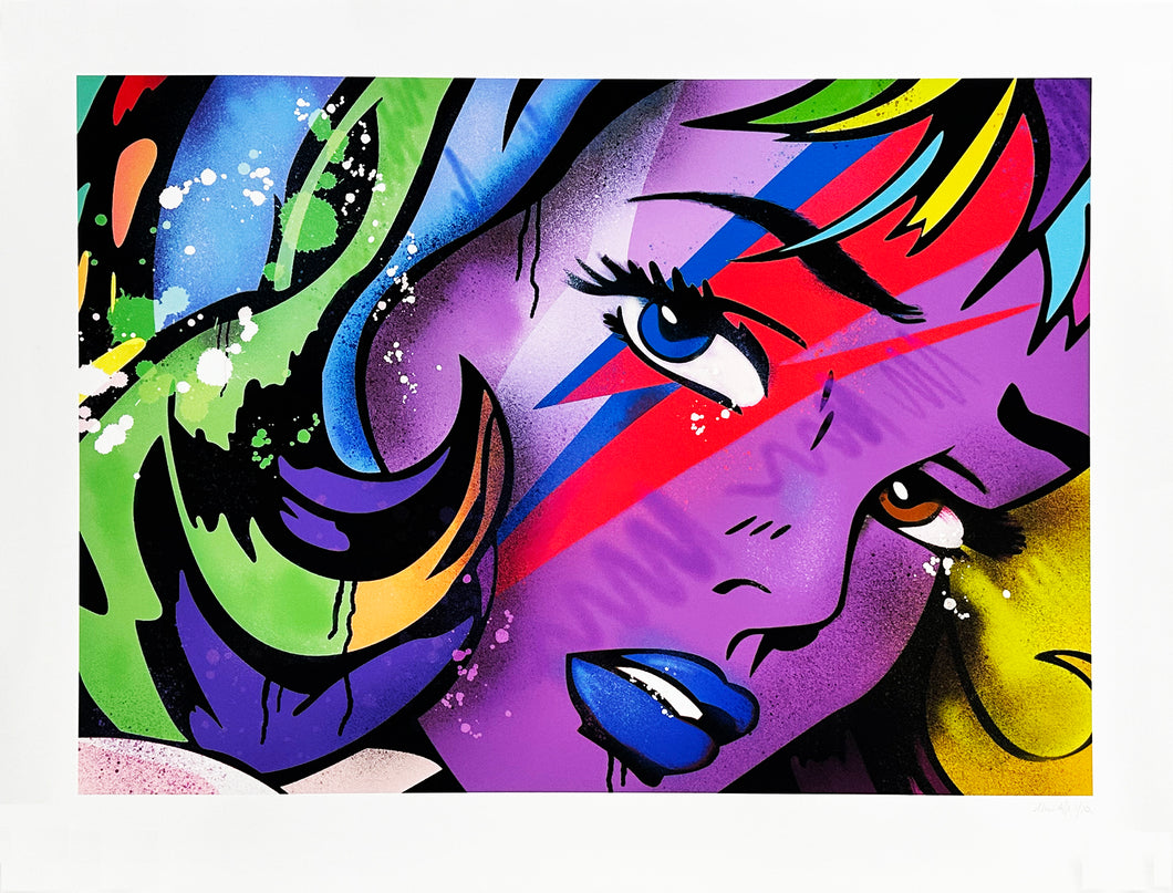 CHRIS BOYLE 'Bowie Girl 2' Archival Pigment Print - Signari Gallery 