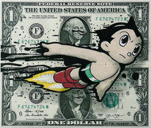 Load image into Gallery viewer, CHRIS BOYLE &#39;Money Art: Astro Boy&#39; (2023) Offset Lithograph - Signari Gallery 