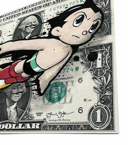 CHRIS BOYLE 'Money Art: Astro Boy' (2023) Offset Lithograph - Signari Gallery 