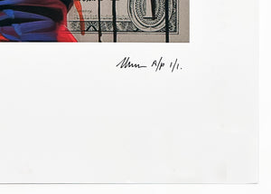 CHRIS BOYLE 'Planet Dollar' (2023) Archival Pigment Giclée Print - Signari Gallery 
