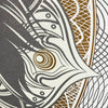 CHRIS SAUNDERS 'White Wolf Mandala' (2014) RARE Screen Print