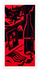 CLEON PETERSON 'American Still Life: Shots Fired' (2026) Screen Print (red) - Signari Gallery 