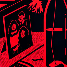 Load image into Gallery viewer, CLEON PETERSON 'American Still Life: Shots Fired' (2026) Screen Print (red) - Signari Gallery 