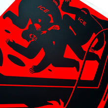 Load image into Gallery viewer, CLEON PETERSON 'American Still Life: Shots Fired' (2026) Screen Print (red) - Signari Gallery 