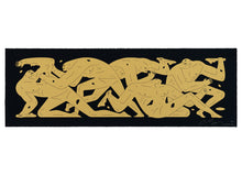 Load image into Gallery viewer, CLEON PETERSON &#39;Nowhere Man&#39; (2024) Screen Print (black/gold)