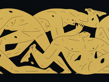 Load image into Gallery viewer, CLEON PETERSON &#39;Nowhere Man&#39; (2024) Screen Print (black/gold)