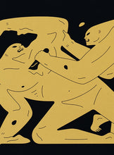 Load image into Gallery viewer, CLEON PETERSON &#39;Nowhere Man&#39; (2024) Screen Print (black/gold)