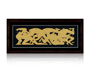 CLEON PETERSON 'Nowhere Man' (2024) Custom Framed Screen Print