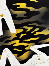 Load image into Gallery viewer, CLEON PETERSON &#39;River of Blood&#39; (gold) Screen Print - Signari Gallery 