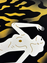 Load image into Gallery viewer, CLEON PETERSON &#39;River of Blood&#39; (gold) Screen Print - Signari Gallery 