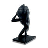 CLEON PETERSON 'World on Fire' (2021) Black Matte Resin Designer Art Sculpture