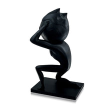 Load image into Gallery viewer, CLEON PETERSON &#39;World on Fire&#39; (2021) Black Matte Resin Designer Art Sculpture