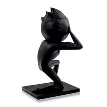 Load image into Gallery viewer, CLEON PETERSON &#39;World on Fire&#39; (2021) Black Matte Resin Designer Art Sculpture